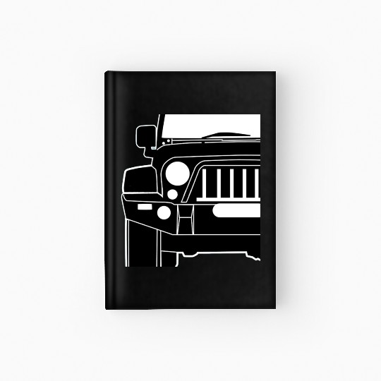 jeep wrang Hardcover Journal