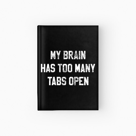 Confused thoughts Overloaded computer science Hardcover Journal