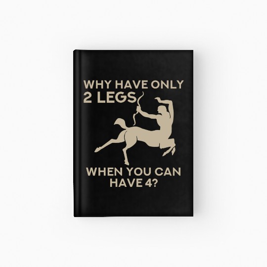 Centaur Centaurus Greek Mythology Gift Hardcover Journal