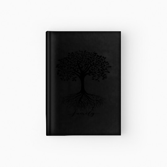 Family rooted tree Hardcover Journal
