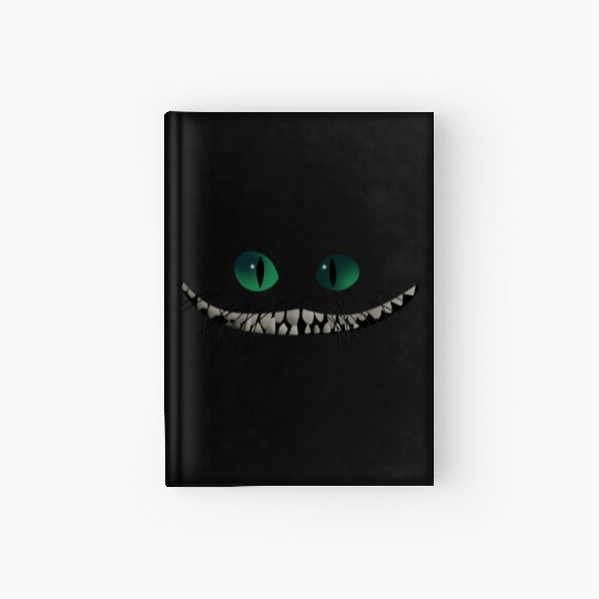 cheshire cat Hardcover Journal