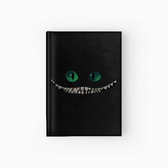 cheshire cat Hardcover Journal