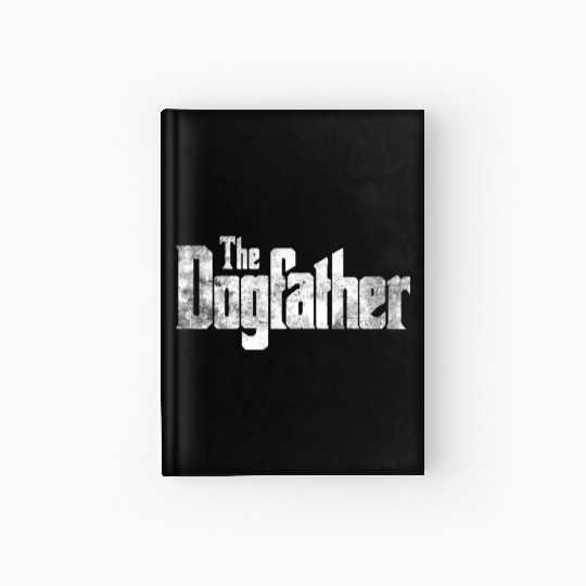 dog father Hardcover Journal