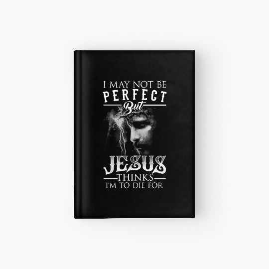 Jesus Christ Funny Church Gift God Bible Religion Hardcover Journal