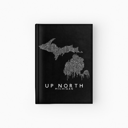 Up North Michigan Hardcover Journal