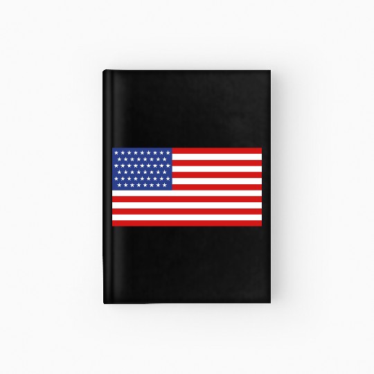US Flag 51 Stars Hardcover Journal