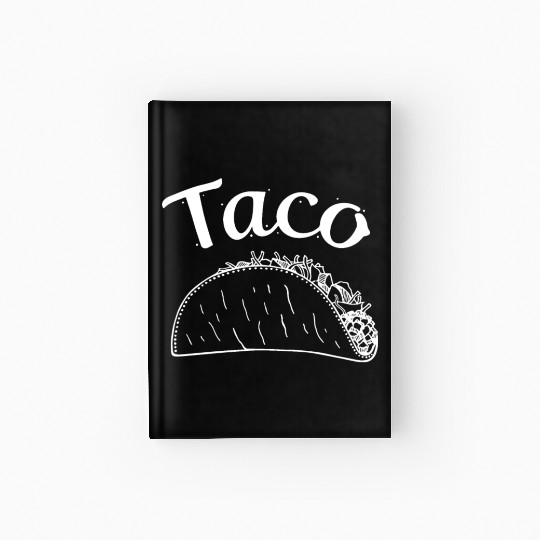 threadrock taco taquito infant bodysuit men matchi Hardcover Journal