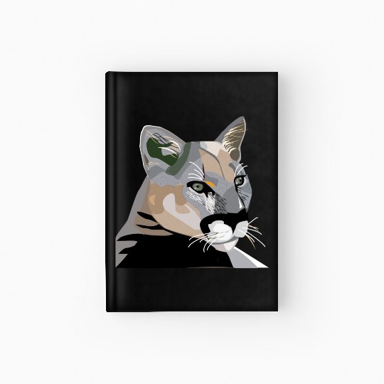 Cougar,Puma,Mountain Lion Hardcover Journal