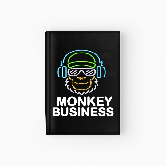 monkey business Hardcover Journal