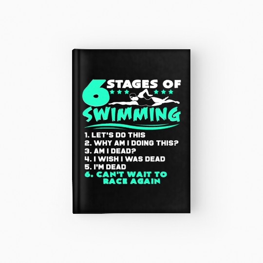 swim Hardcover Journal