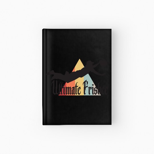 Ultimate Frisbee Layout Hardcover Journal