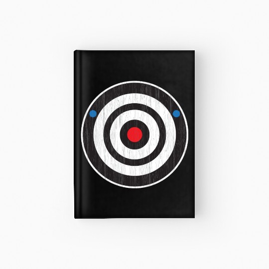 Bullseye Axe Throwing Sport Target - Bull's Eye Ax Hardcover Journal