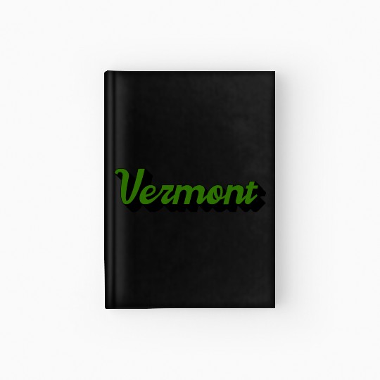 Green Vermont Hardcover Journal