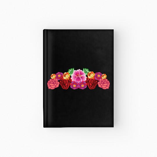 Garden of Flowers Hardcover Journal