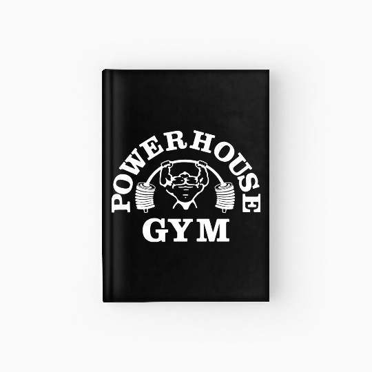 Fashion Bodybuilding Power House Gym Fitness Hardcover Journal