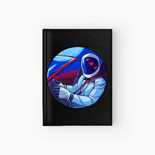 SpaceX Tesla Starman Hardcover Journal