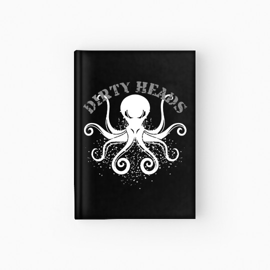Dirty Heads Octopus Music Band Musician Fan Gift Hardcover Journal