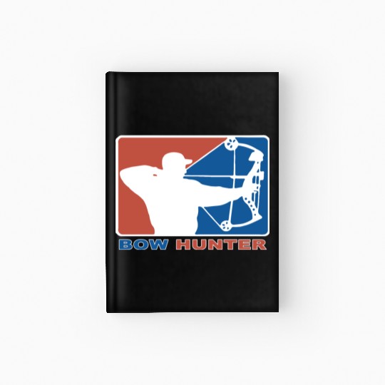 Bow Hunter Major League Bows and Arrow Hunting Hardcover Journal