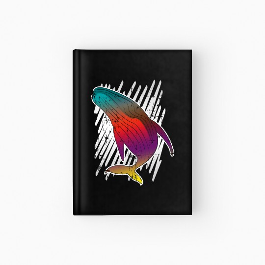Whale Hardcover Journal