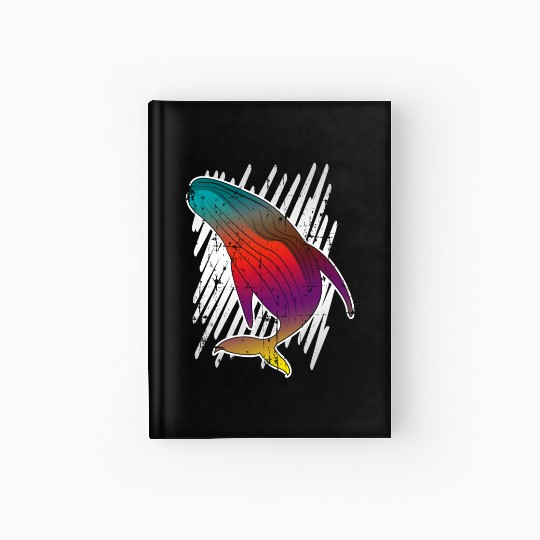 Whale Hardcover Journal