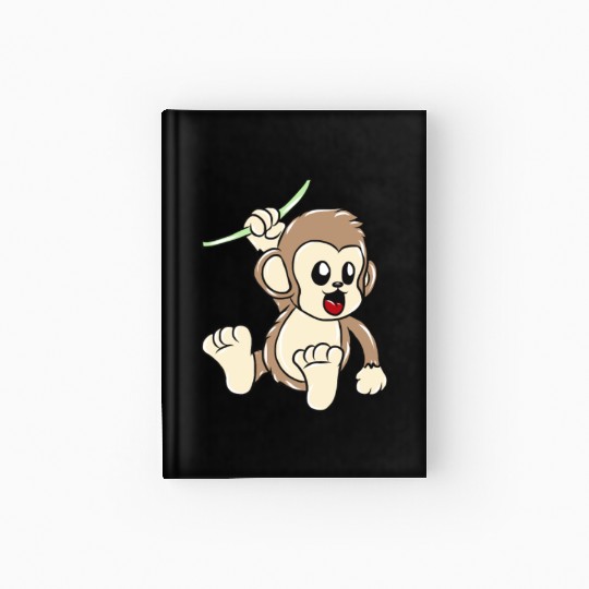 Monkey Hardcover Journal