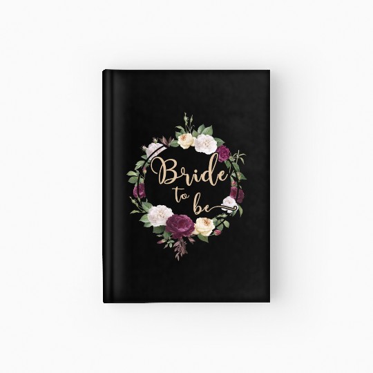 Bride to be Wedding Bachelor Party Hardcover Journal