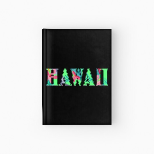 Hawaii Flowers | USA America Orchids Writing Hardcover Journal
