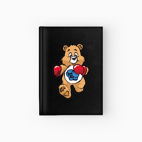 TEDDY BEAR BOXER Boxing Figher Son Daughter Hardcover Journal