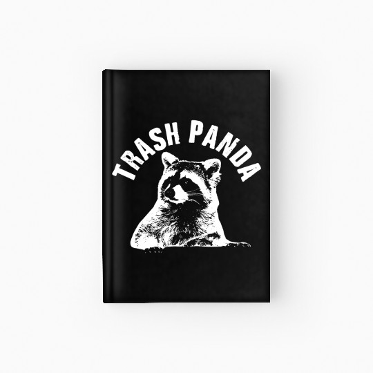 Raccoon Trash Panda Hardcover Journal