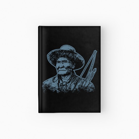 Geronimo Apache Native American Indian Warrior Hardcover Journal