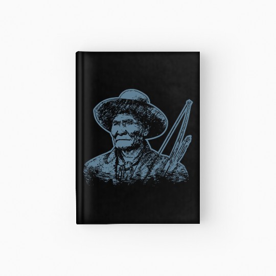 Geronimo Apache Native American Indian Warrior Hardcover Journal