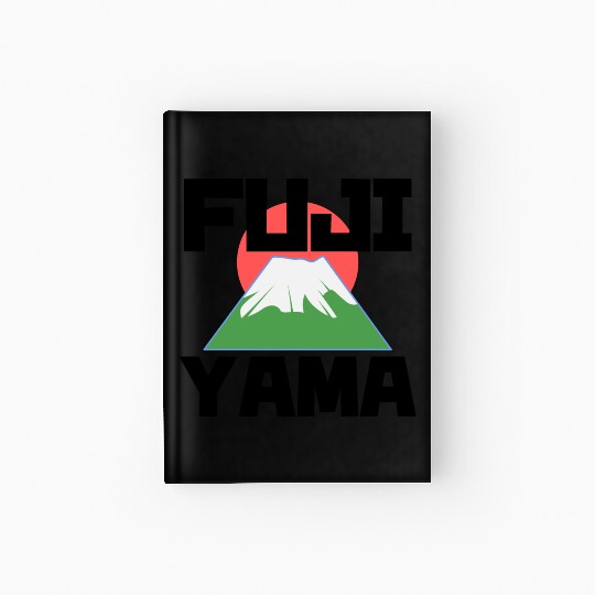 Mount Fuji Fujiyama Volcano Japan Hardcover Journal
