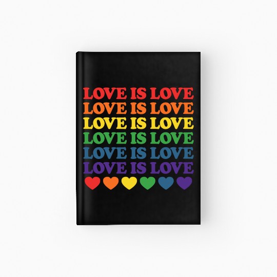 Love is Love Lgbt Hardcover Journal