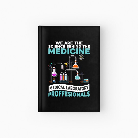 Medicine Laboratory Science Scientist Labor Hardcover Journal