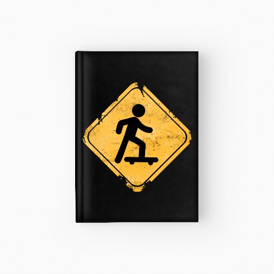 Skateboard Hardcover Journal