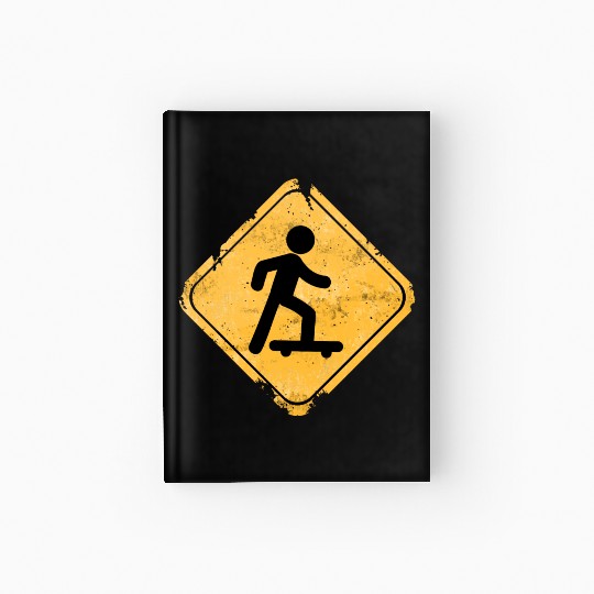Skateboard Hardcover Journal