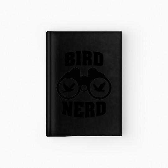 Bird Nerd Hardcover Journal