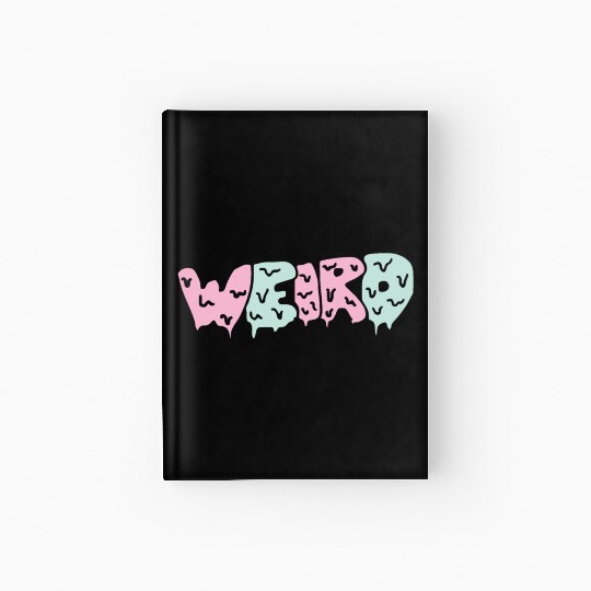 Weird Crop Top Womens Tumblr Dope Grunge Indie Hip Hardcover Journal