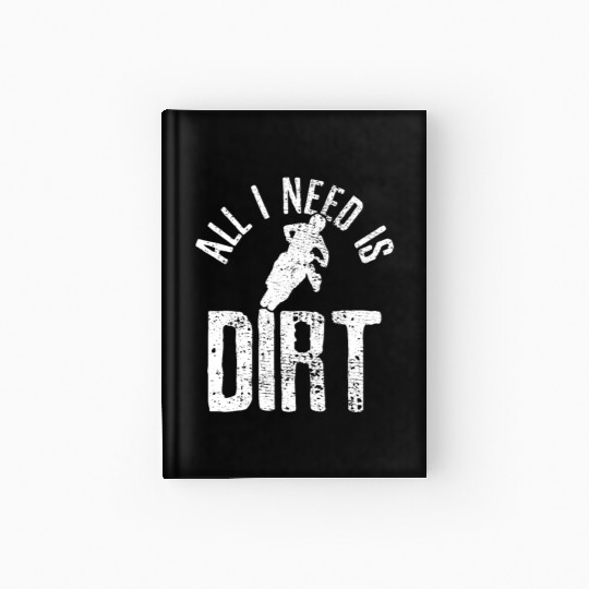 Dirt Bike Hardcover Journal