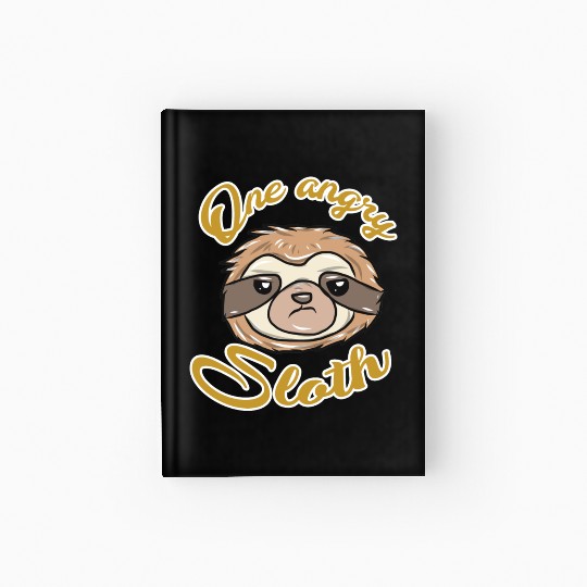 Sloth Animal Hardcover Journal
