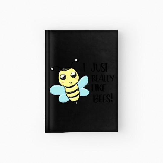 I just really like Bees Love Bee Beekeeper Hardcover Journal