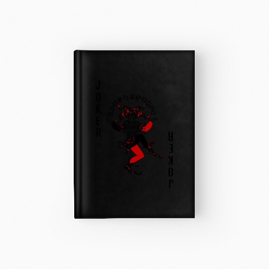 Color Joker Classic Card Deck Casino Poker Hardcover Journal