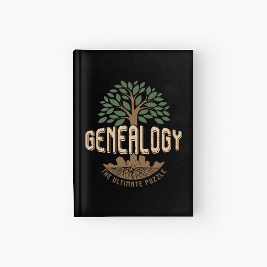 Genealogist Genealogy The Ultimate Puzzle Hardcover Journal