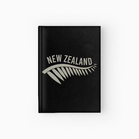Maori New Zealand Silver Fern T Tattoo Gift Hardcover Journal