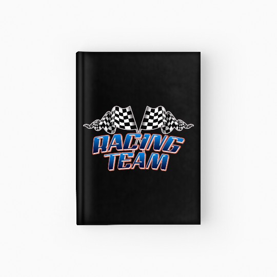 Racing team Hardcover Journal