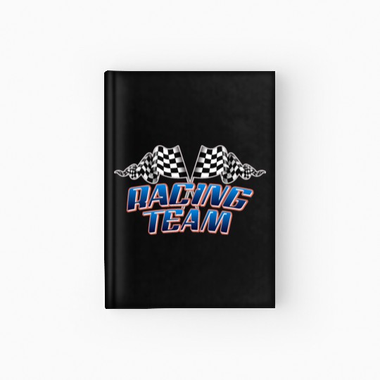 Racing team Hardcover Journal