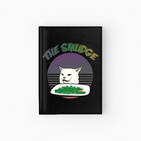 Smudge The Cat Meme Hardcover Journal