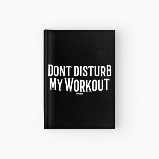 Training Gym spell Hardcover Journal