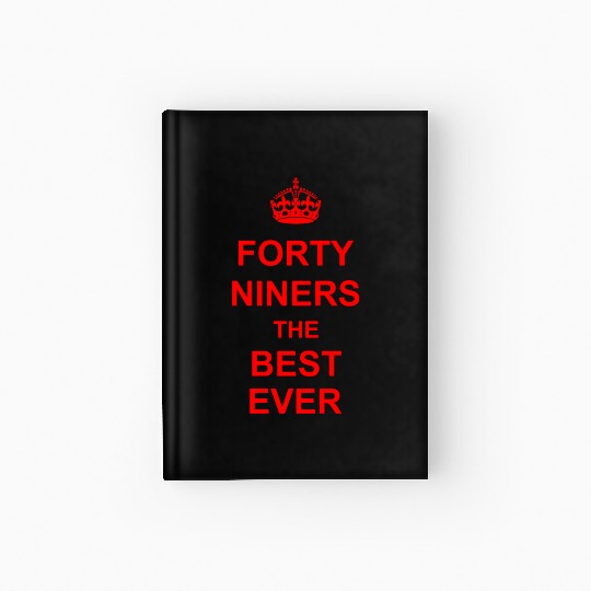 san francisco football logo Hardcover Journal
