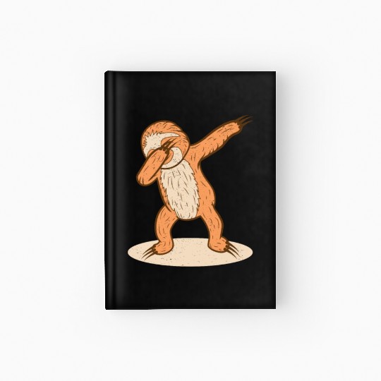Sloth Hardcover Journal